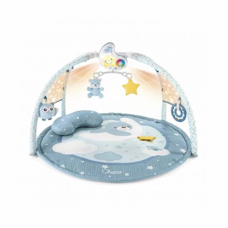 Chicco First Dreams: Enjoy Colours Gym - 3-in-1 Baby Gym with Melodies and Colourful Projections Blue (Y-01-09866-20)