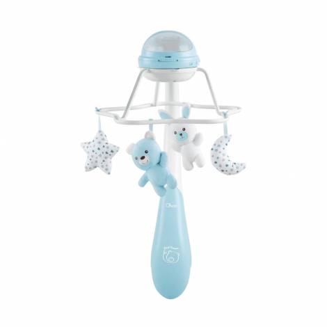 Chicco First Dreams: Rainbow Cot Mobile - 3-in-1 Cot Mobile with Rainbow Projection Blue (Y01-11041-20)