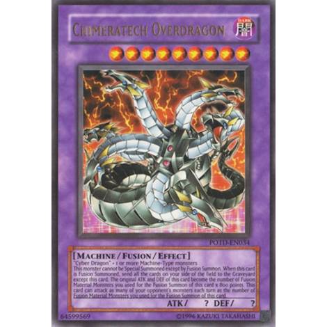Chimeratech Overdragon (POTD-EN034) - Power of the Duelist - Unlimited Edition - Ultra Rare