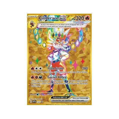 Cinderace ex (SVP 163)