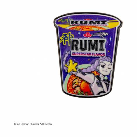 K-Pop Demon Hunters - Rumi Superstar Flavor Noodles Pin (CR3126)