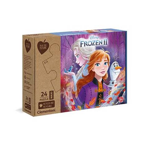 Clementoni Παιδικό Παζλ Eco Play For Future Maxi Frozen II 24 τμχ