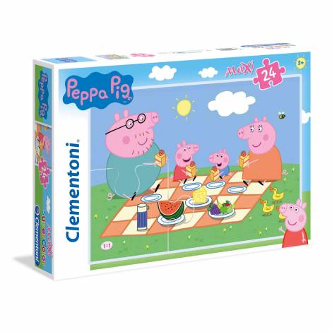 Clementoni Παιδικό Παζλ Maxi Super Color Peppa Pig 24 τμχ