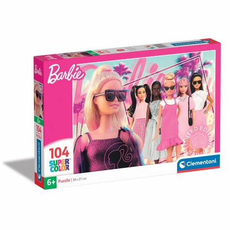 Clementoni Παιδικό Παζλ Super Color Barbie 104 τμχ
