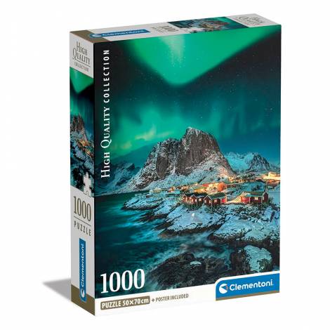 Clementoni Παζλ High Quality Collection Νησιά Lofoten 1000 τμχ - Compact Box