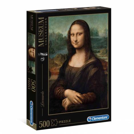 Clementoni Παζλ Museum Collection Leonardo Da Vinci: Gioconda 500 τμχ