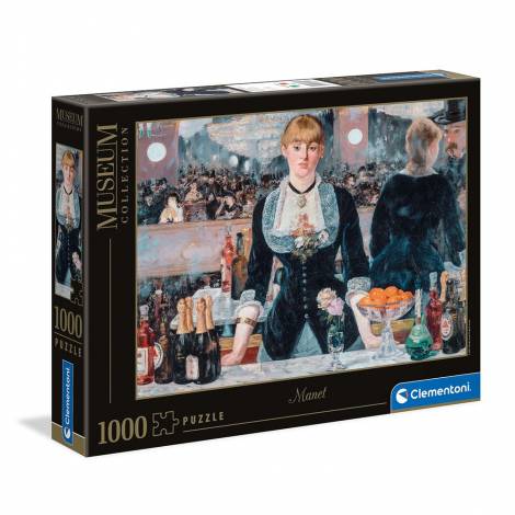 Clementoni Παζλ Museum Collection Manet: Μπαρ Στο Φολί Μπερζέρ 1000 τμχ