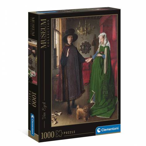 Clementoni Παζλ Museum Collection Van Eyck: Ο Γάμος Των Αρνολφίνι 1000 τμχ