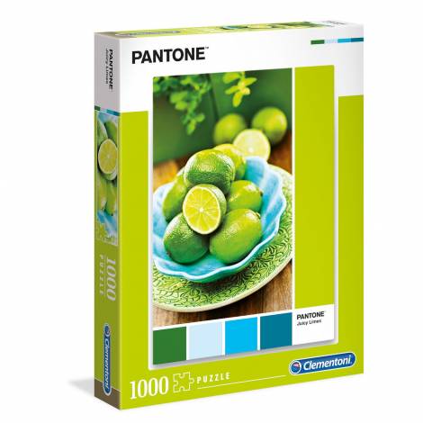 Clementoni Παζλ Pantone Πράσινα Lime 1000 τμχ