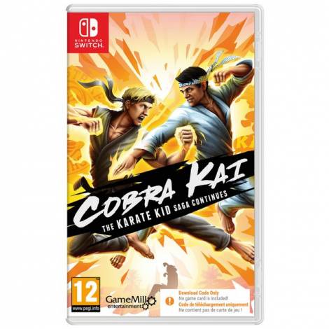 Cobra Kai : The Karate Kid Saga (NINTENDO SWITCH) (Code In A Box)