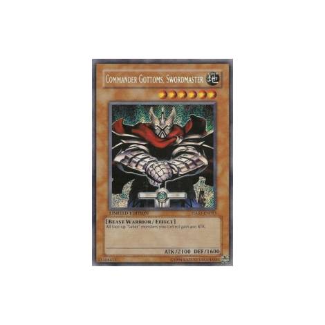 Commander Gottoms, Swordmaster Secret Rare (HA01)