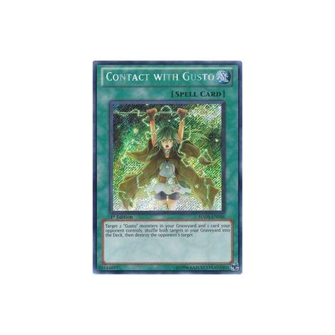 Contact with Gusto SECRET RARE (HA05 - UNLIMITED)