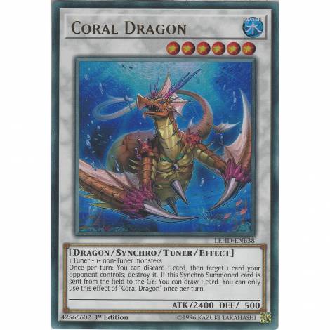 Coral Dragon LEHD-ENB38 (Ultra Rare)
