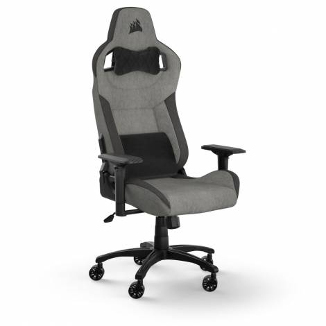 Corsair Gaming Chair T3 Rush Fabric(2023)- Grey/Charcoal - CF-9010056-WW