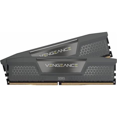 CORSAIR RAM DIMM XMS5 KIT 2x16GB CMK32GX5M2E6000Z36, DDR5, 6000MHz, LATENCY 36-44-44-96, 1.4V, VENGEANCE DDR5, DUAL PROFILE INTEL XMP & AMD EXPO, BLACK PCB, HEATSPREADER GREY, LTW.