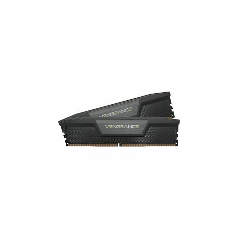 CORSAIR RAM DIMM XMS5 KIT 2x32GB CMK64GX5M2B6000C40, DDR5, 6000MHz, LATENCY 40-40-40-77, 1.35V, VENGEANCE, XMP 3.0, BLACK, LTW.