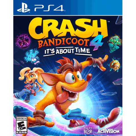 Crash Bandicoot 4: It's About Time (PS4,PS5 Compatible)