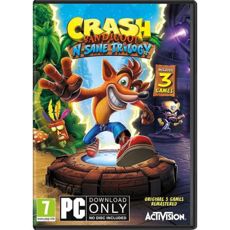 Crash Bandicoot N. Sane Trilogy CD Key (κωδικός μόνο) (PC)