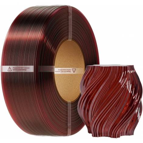 Creality CR-PETG Transparent Wine Red - No Reel- 3D Printer Filament, Hard Glossy,  1 kg