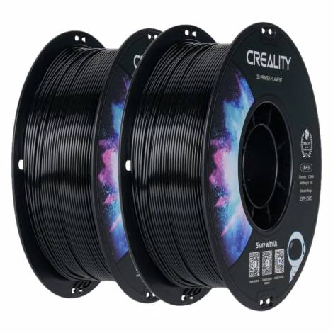 Creality CR-PETG Value Pack 2kg - 2x Black 3D Printer Filament