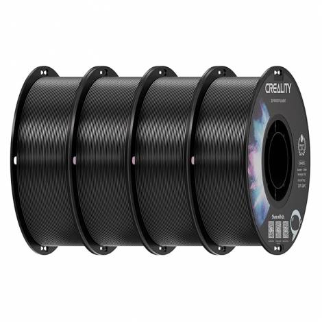 Creality CR-PETG Value Pack 4kg - 4x Black 3D Printer Filament