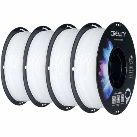 Creality CR-PETG Value Pack 4kg - 4x White 3D Printer Filament