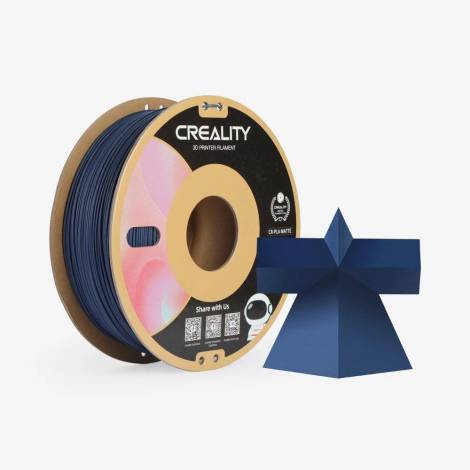 CREALITY CR-PLA Matte Navy Blue, 3D Printer Filament 1 kg Spool,1.75mm (3301010298)