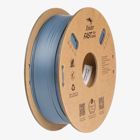 Creality Ender Fast PLA Light Gray 300mm/s 3D Printer Filament  1 kg Spool,1.88 (grey)