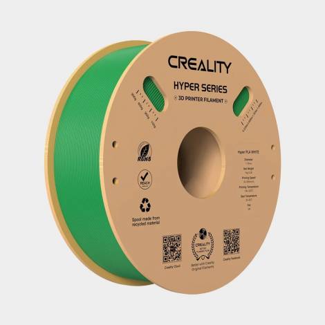 Creality Hyper PLA Green 3D Printer Filament, High Speed, 1 kg Spool1.75