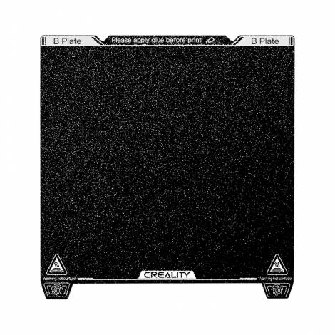 Creality K1 PEI Build Plate 235x235mm -Ender3S1/3S1Pro/5S1/3V3SE/3V3KE/CR10SE/3V3 & K1 - no magnetic
