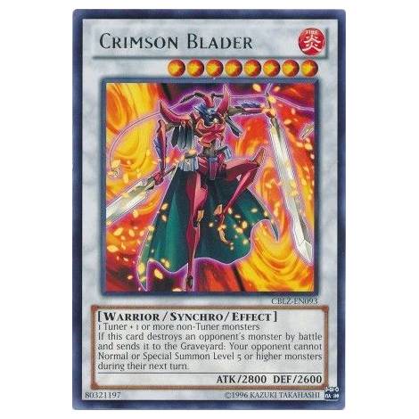 Crimson Blader - CBLZ-EN093 - Rare Unlimited