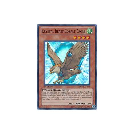 Crystal Beast Cobalt Eagle SUPER RARE (RYMP)