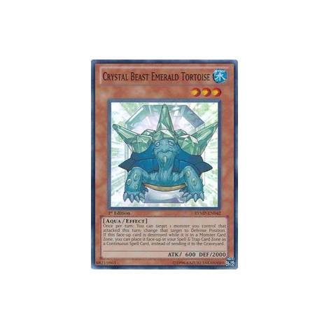 Crystal Beast Emerald Tortoise SUPER RARE (RYMP)