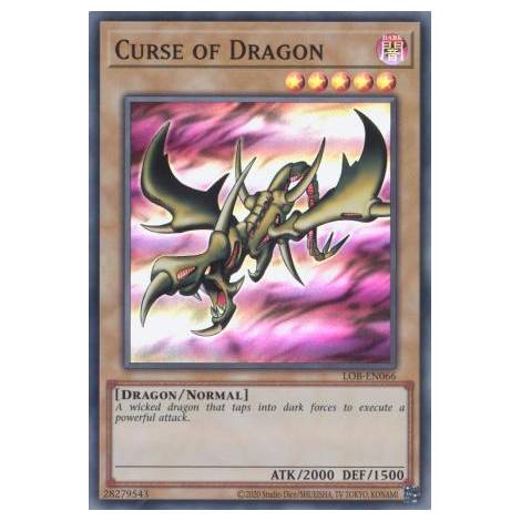 Curse of Dragon - LOB-EN066 - Super Rare Unlimited (25th Reprint)