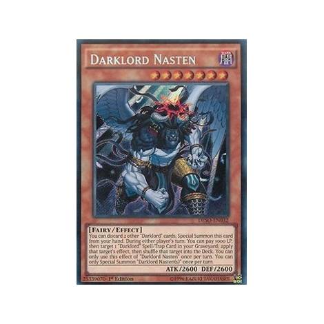 Darklord Nasten SECRET RARE (DESO)