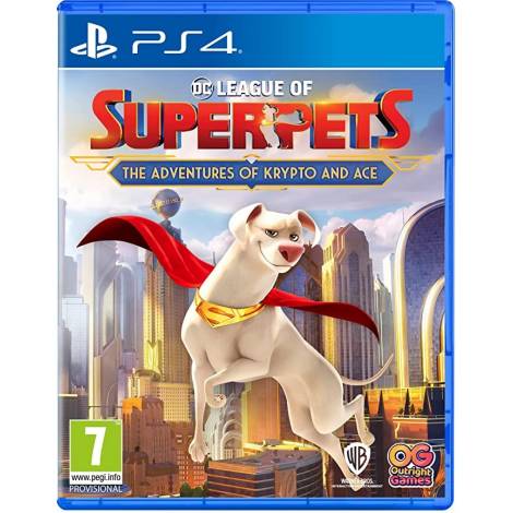 DC LEAGUE OF SUPER PETS: THE ADVENTURES OF KRYPTO AND ACE (PS4) #