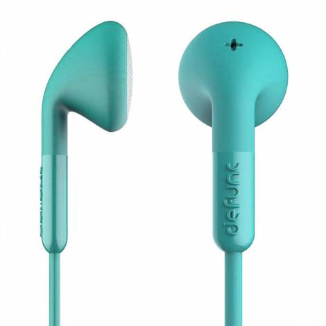 Defunc BASIC TALK In-Ear Earbuds Ενσύρματα Ακουστικά σε cyan χρώμα