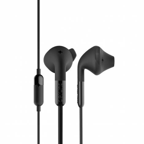 Defunc PLUS HYBRID In-Ear Earbuds Ενσύρματα Ακουστικά σε μαύρο χρώμα