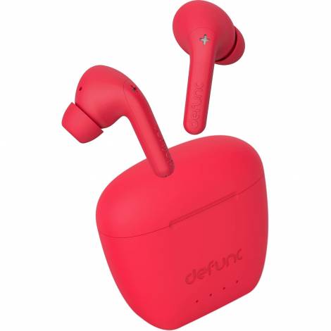 Defunc TRUE AUDIO Bluetooth 5.3 Ασύρματα True Wireless Ακουστικά με θήκη (κόκκινο)