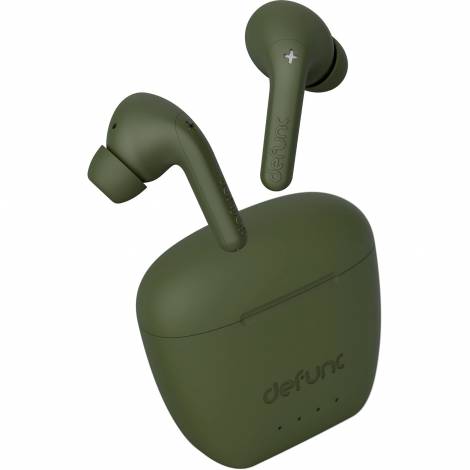 Defunc TRUE AUDIO Bluetooth 5.3 Ασύρματα True Wireless Ακουστικά με θήκη (πράσινο)