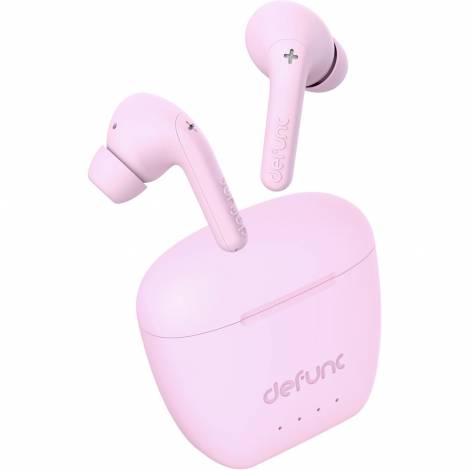 Defunc TRUE AUDIO Bluetooth 5.3 Ασύρματα True Wireless Ακουστικά με θήκη (ροζ)