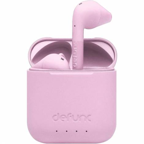 Defunc TRUE GO SLIM Bluetooth 5.2 Ασύρματα True Wireless Ακουστικά με θήκη (ροζ)