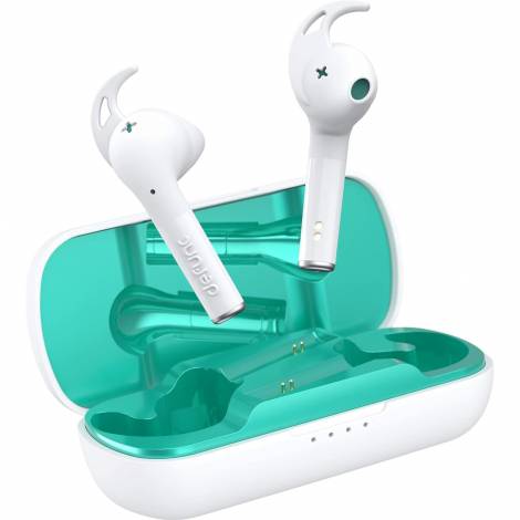 Defunc TRUE SPORT Bluetooth 5.2 Ασύρματα Αθλητικά True Wireless Ακουστικά με θήκη (λευκό)