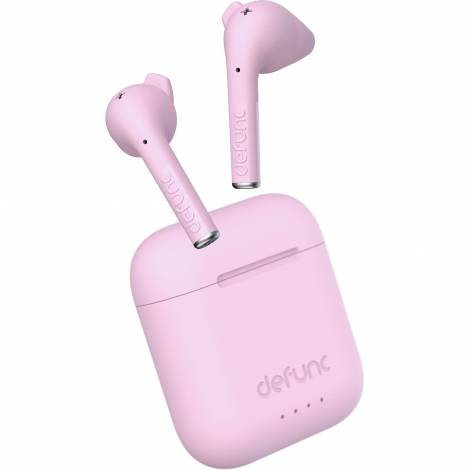 Defunc TRUE TALK Bluetooth 5.2 Ασύρματα True Wireless Ακουστικά με θήκη (ροζ)