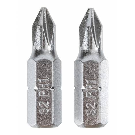 DELI σετ μύτες κατσαβιδιού DL251001, μαγνητικές, PH1x25mm, 2τμχ