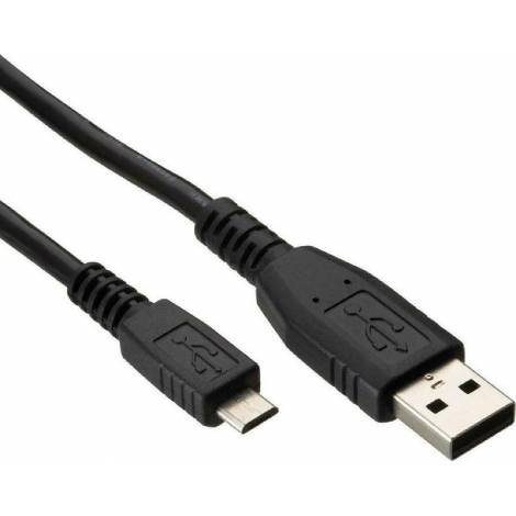 DeLock USB 2.0 Cable micro USB-B male - micro USB-B female Μαύρο 1m (85246)