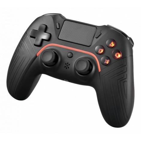 Deltaco Gaming Ασύρματο Χειριστήριο για PS4 Μαύρο GAM-139