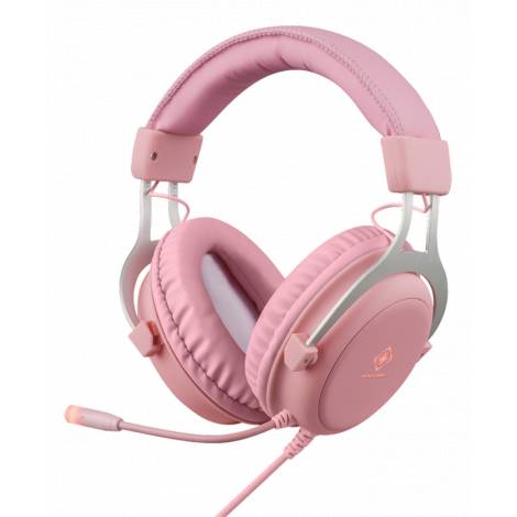 Deltaco Gaming PH85 Headset Ενσύρματο 3.5mm Ροζ GAM-030-P