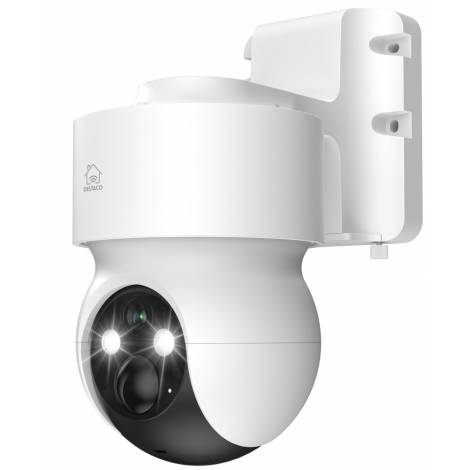 Deltaco Smart Home Κάμερα 4G LTE 3MP IP65 με Ενσωματωμένη Μπαταρία 9400mAh Λευκή SH-IPC11-4G