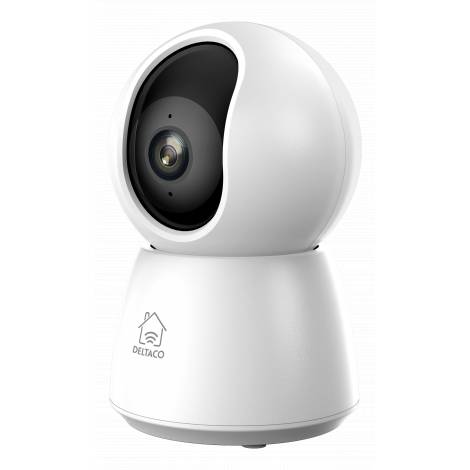 Deltaco Smart Home Κάμερα Δικτύου Εσωτερικού Χώρου network camera for indoor 1080p WiFi white PTZ SH-IPC06